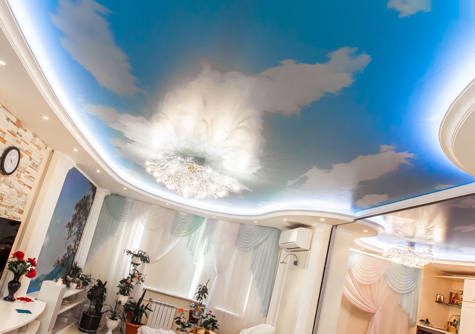 Заказать потолок с фотопечатью в г. Арзамас